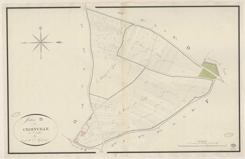 MARCOUSSIS. - Section D : Choinville, 3e feuille. 