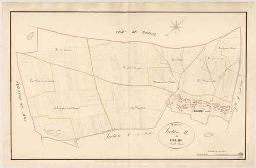 MAROLLES-EN-BEAUCE. - Section B : Village (le). 