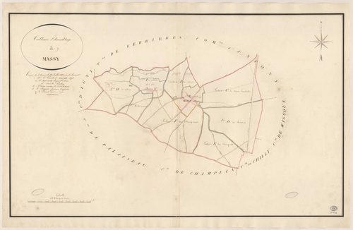 MASSY. - Plan d'assemblage. 
