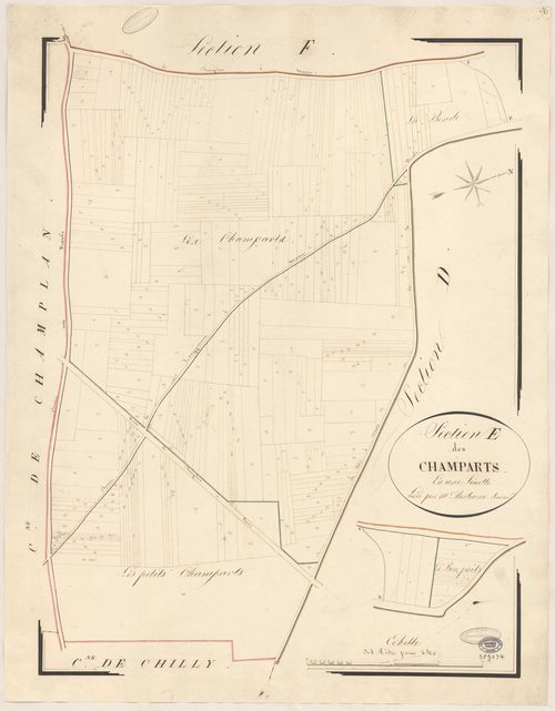 MASSY. - Section E : Champarts (les). 