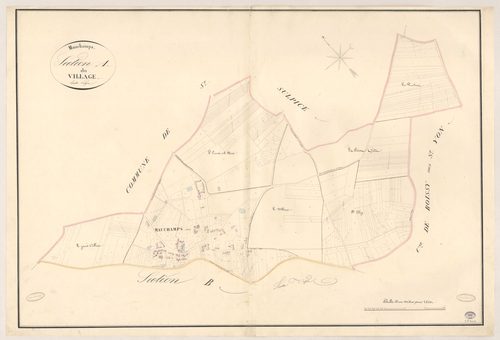 MAUCHAMPS. - Section A : Village (le). 