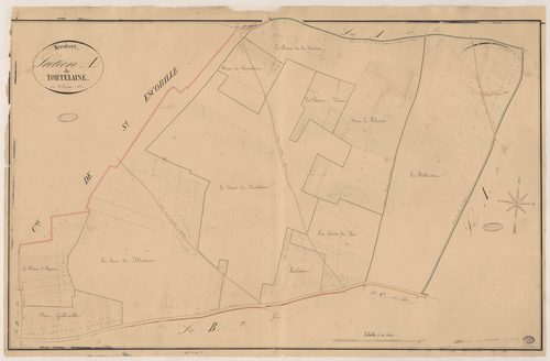MEROBERT. - Section A : Tortelaine, 2e feuille. 
