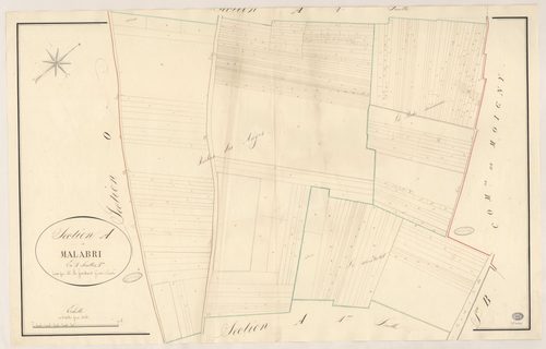 MILLY-LA-FORET. - Section A : Malabri, 3e feuille. 