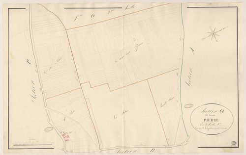 MILLY-LA-FORET. - Section O : Haute Pierre, 3e feuille. 
