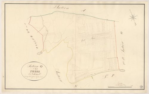 MILLY-LA-FORET. - Section O : Haute Pierre, 1ère feuille. 