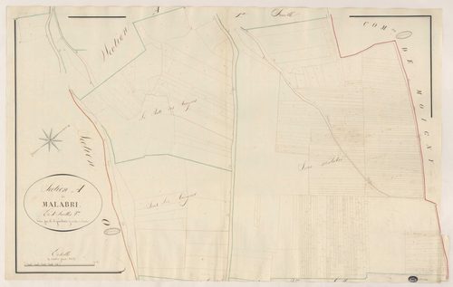 MILLY-LA-FORET. - Section A : Malabri, 2e feuille. 