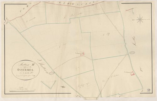 MILLY-LA-FORET. - Section M : Plaine des six fermes (la), 4e feuille. 
