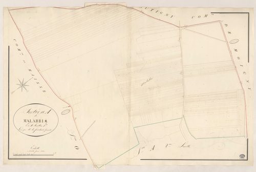 MILLY-LA-FORET. - Section A : Malabri, 1ère feuille. 