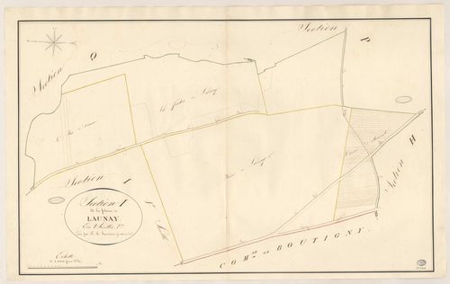 MOIGNY. - Section I : Plaine de l'Aunay, 2e feuille. 