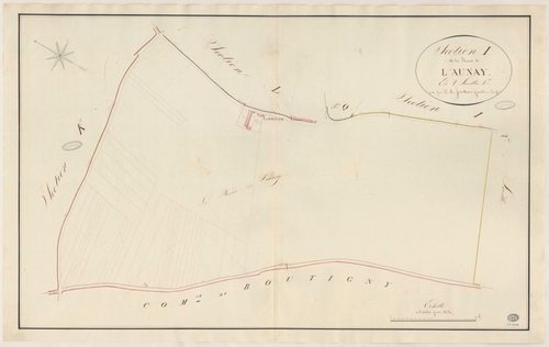 MOIGNY. - Section I : Plaine de l'Aunay, 1ère feuille. 