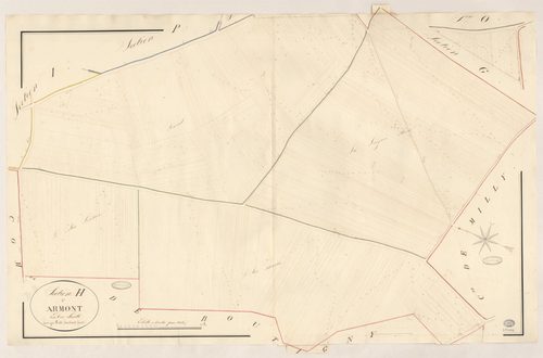 MOIGNY. - Section H : Armont. 