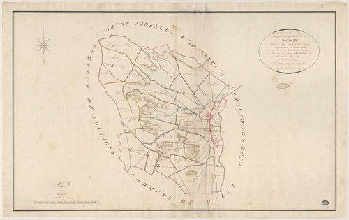 MOIGNY. - Plan d'assemblage. 