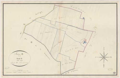 MOLIERES (LES). - Section B : Noue (la). 
