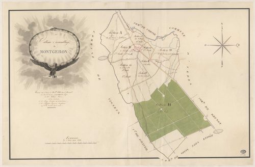 MONTGERON. - Plan d'assemblage. 