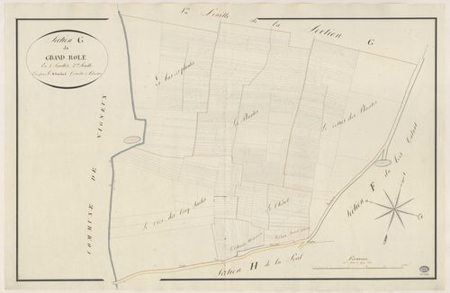 MONTGERON. - Section G : Grand Rôle (le), 2e feuille. 