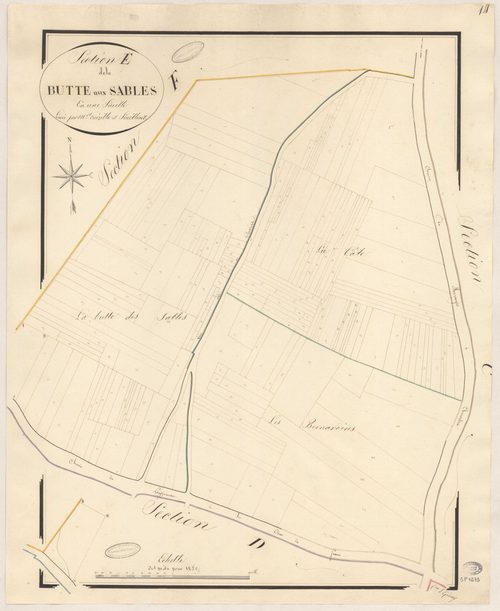 MORANGIS. - Section E : Butte aux Sables (la). 