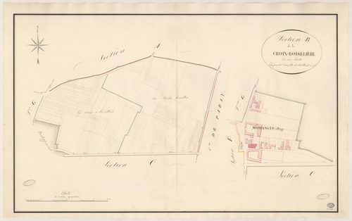 MORANGIS. - Section B : Croix-Boiselière (la). 