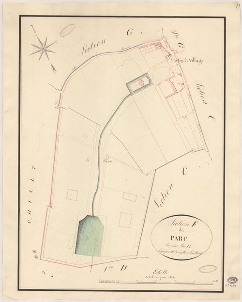 MORANGIS. - Section F : Parc (le). 