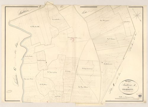 MORIGNY-CHAMPIGNY. - Section A : Champigny, 7e feuille. 