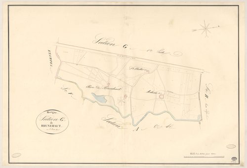 MORIGNY-CHAMPIGNY. - Section G : Brunehaut, 2e feuille. 