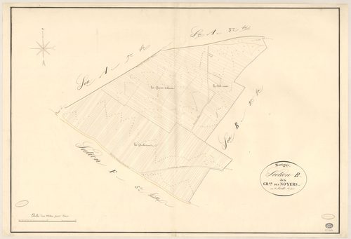 MORIGNY-CHAMPIGNY. - Section B : Grange des Noyers, 4e feuille. 