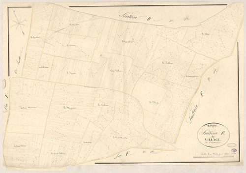 MORIGNY-CHAMPIGNY. - Section F : Village (le), 5e feuille. 