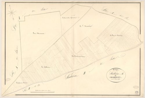 MORIGNY-CHAMPIGNY. - Section A : Champigny, 5e feuille. 