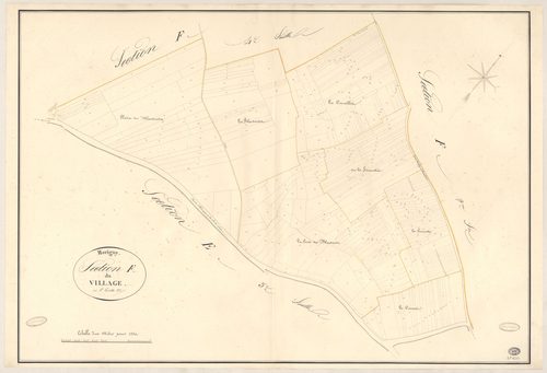 MORIGNY-CHAMPIGNY. - Section F : Village (le), 3e feuille. 