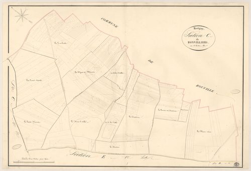 MORIGNY-CHAMPIGNY. - Section C : Bonvilliers, 2e feuille. 