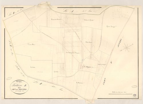 MORIGNY-CHAMPIGNY. - Section B : Grange des Noyers, 2e feuille. 