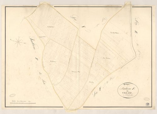 MORIGNY-CHAMPIGNY. - Section F : Village (le), 2e feuille. 