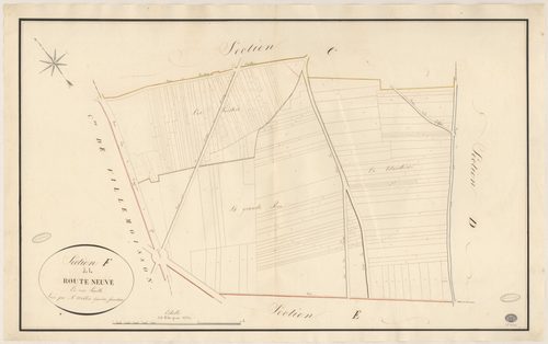 MORSANG-SUR-ORGE. - Section F : Route neuve (la). 