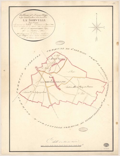 NORVILLE (LA). - Plan d'assemblage. 