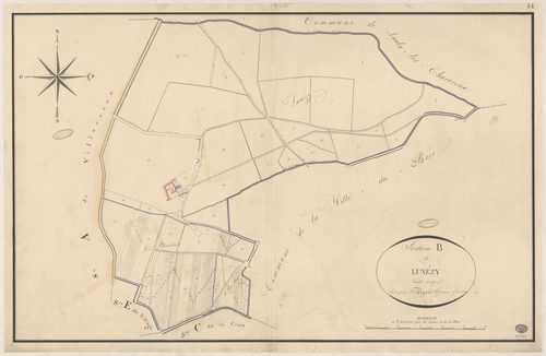 NOZAY. - Section B : Lunézy. 