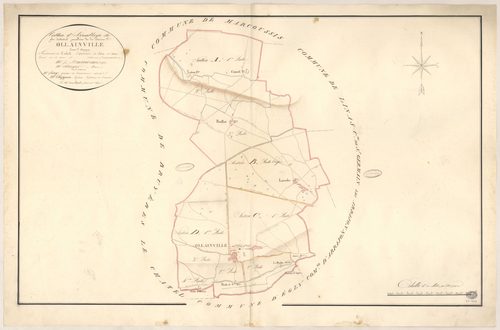 OLLAINVILLE. - Plan d'assemblage. 