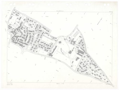 OLLAINVILLE, plans minutes de conservation : tableau d'assemblage,1938, Ech. 1/10000 ; plans des sections A1, A2, A3, B1, C1, D1, 1938, Ech. 1/2500, sections D3, D4, 1938, Ech. 1/1250, sections AA, AB, AC, AD, AE, AH, AI, AK, AL, AM, AN, AP, AR, 2000, Ech