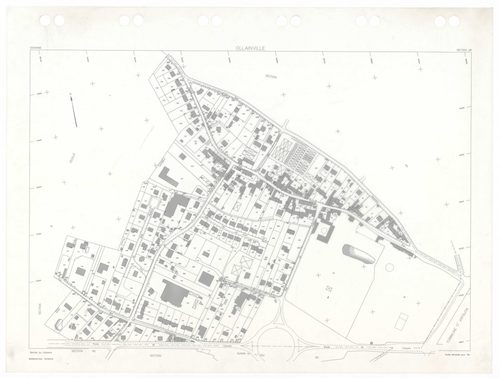 OLLAINVILLE, plans minutes de conservation : tableau d'assemblage,1938, Ech. 1/10000 ; plans des sections A1, A2, A3, B1, C1, D1, 1938, Ech. 1/2500, sections D3, D4, 1938, Ech. 1/1250, sections AA, AB, AC, AD, AE, AH, AI, AK, AL, AM, AN, AP, AR, 2000, Ech