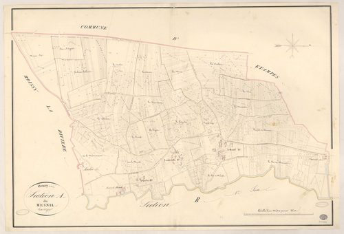 ORMOY-LA-RIVIERE. - Section A : Mesnil (le). 