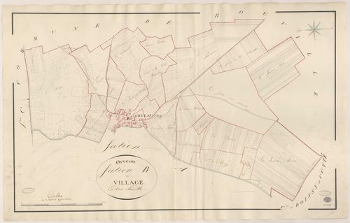 ORVEAU. - Section B : Village (le). 