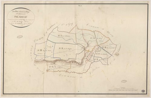 PALAISEAU. - Plan d'assemblage. 