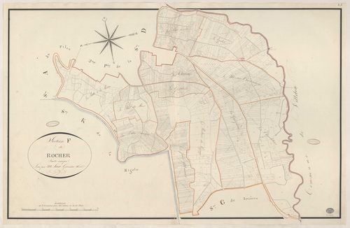 PALAISEAU. - Section F : Rocher (le). 