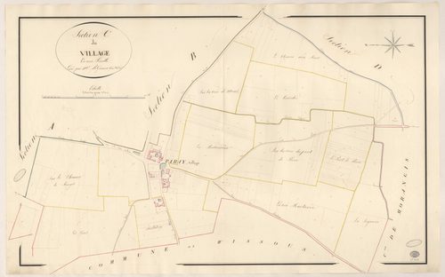 PARAY-VIEILLE-POSTE. - Section C : Village (le). 