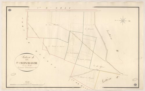 PARAY-VIEILLE-POSTE. - Section A : Croix Blanche (la). 