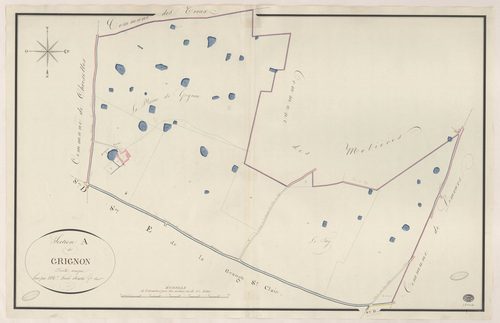 PECQUEUSE. - Section A : Grignon. 