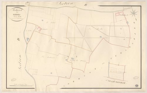 PLESSIS-PATE (LE). - Section C : Bordes (les). 