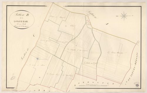 PLESSIS-PATE (LE). - Section B : Longue Raie (la). 