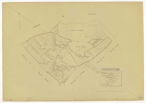 Plans minutes de conservation : PUISELET-LE-MARAIS : tableau d'assemblage n°1, ech. 1/10000 (1935), sections A, B, C2, D1, D2, E, F, G, H, ech. 1/2500 (1935) ; tableau d'assemblage n°2, ech. 1/10000 (1935-1957), section H, ech. 1/2500 (1935-1957) ; tablea