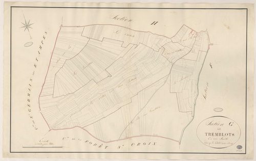 PUISELET-LE-MARAIS. - Section G : Tremblots (les). 