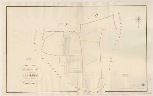 PUISELET-LE-MARAIS. - Section E : Bouches de Mézières (les). 