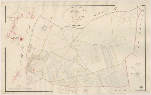 PUISELET-LE-MARAIS. - Section C : Village (le). 
